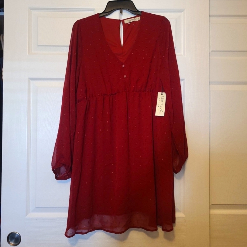 maternity elegant dress xl( nwt)